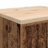 vidaXL Garagekast 60x51x85 cm massief grenenhout oud hout