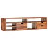 vidaXL Tv-meubel 140x30x35 cm massief hout