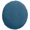 vidaXL Zitkussens 2 stuks Blauw &Oslash; 40 x 13 cm Fluweel