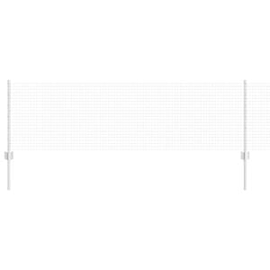 vidaXL gelast draadhek met palen 10 x 0,6 m Gegalvaniseerd staal Mesh