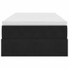 vidaXL Opbergbed met matras met matras Zwart 100 x 200 cm Fluweel