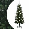 vidaXL Kunstkerstboom met Ballen 120 cm 150 LED's Warmwit PE en PVC