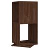 vidaXL Draaikast 34,5x34,5x75,5 cm spaanplaat bruin eikenkleur