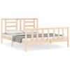 vidaXL Bedframe zonder matras massief grenenhout 160x200 cm