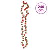 vidaXL Bloemenslingers 6 st 240 cm rood