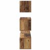 vidaXL Tv-meubelset Wandgemonteerd 4 pcs Oud Hout Bewerkt hout