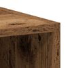 vidaXL Bovenkast Riga 20x29,5x60 cm bewerkt hout oud houtkleurig