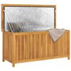 vidaXL Opbergbox 120x50x58 cm massief teakhout