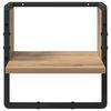 vidaXL Wandplank Ambachtelijk eiken 30 x 25 x 30 cm Bewerkt hout