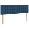 vidaXL Opbergbed met matras met matras Blauw 140 x 190 cm Bewerkt hout