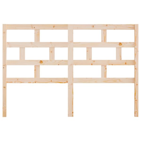 vidaXL Hoofdbord 166x4x100 cm massief grenenhout