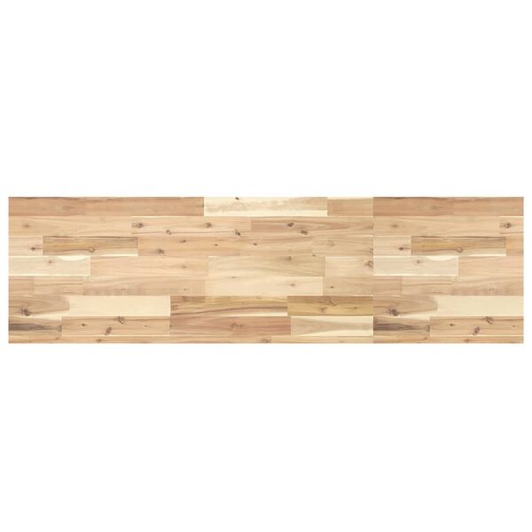 vidaXL Tafelblad rechthoekig 120x40x4 cm massief acaciahout