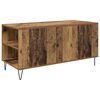 vidaXL Salontafel met lade Oud Hout 102 x 44,5 x 50 cm Bewerkt hout
