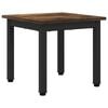 vidaXL Salontafel Rook Eik 40 x 40 x 36 cm Bewerkt hout