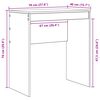 vidaXL Bureau Wit 70 x 40 x 76 cm