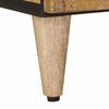 vidaXL Dressoir met lade Naturel 40 x 33 x 75 cm Massief Mango Hout