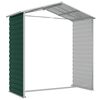 vidaXL Tuinschuur 191x130x198 cm gegalvaniseerd staal groen