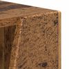 vidaXL Zijplank Oudhout 33 x 32 x 70,5 cm Bewerkt hout