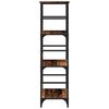 vidaXL Boekenkast 50x33x117,5 cm bewerkt hout oud houtkleurig