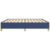 vidaXL Bedframe zonder matras stof blauw 200x200 cm