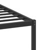 vidaXL Bedframe zonder matras hout sonoma eikenkleurig 100x200 cm