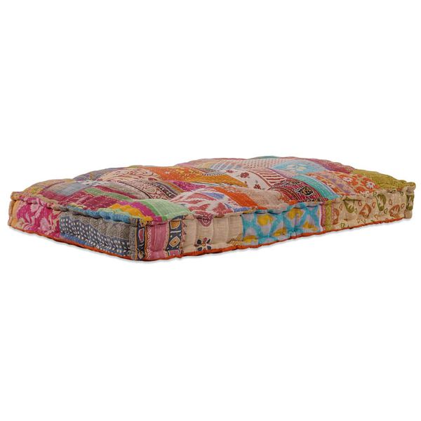 vidaXL Pallet Sofa Kussen Multikleur 120 x 80 x 12 cm Stof