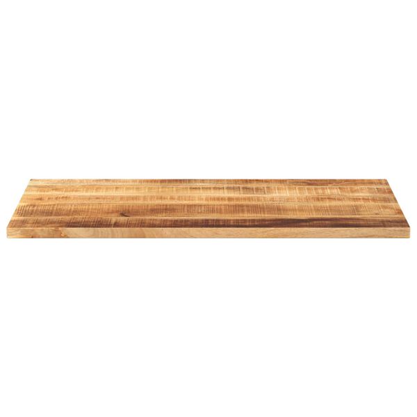vidaXL Tafelblad rechthoekig 100x50x2,5 cm massief ruw mangohout
