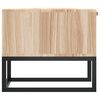 vidaXL Salontafel 80x40x35 cm bewerkt hout en ijzer
