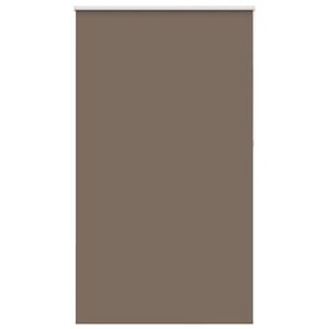 vidaXL Rolgordijn verduisterend koffie 130x230 cm stofbreedte 126,6 cm