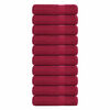 vidaXL Douchehanddoeken FROGN 10 st 70x140 cm 360 g/m&sup2; bordeaux