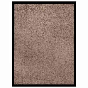 vidaXL Deurmat 60x80 cm bruin