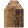 vidaXL TV Wandkast 2 pcs Oud Hout 98 x 31 x 29,5 cm Bewerkt hout