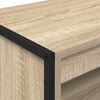 vidaXL Hoge Kasten 2 pcs Sonoma 60 x 36 x 200 cm Bewerkt hout