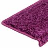 vidaXL Trapmatten 10 st 65x21x4 cm Violet Rechthoekige Rand