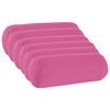 vidaXL Kussensloop 6 pcs HEERLEN Roze &Oslash; 15 x 40 cm Polyester