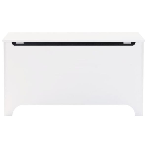 vidaXL Opbergbox met deksel RANA 100x49x54 cm massief grenenhout wit