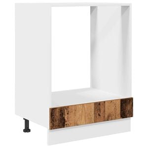 vidaXL Hangkast Oudhout Bewerkt hout