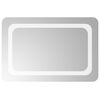 vidaXL LED Badkamer Spiegel Transparant 60 x 40 cm gehard glas