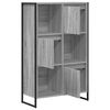 vidaXL Boekenkast Grijs Sonoma 68 x 30 x 108.5 cm Bewerkt hout