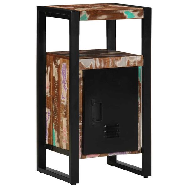 vidaXL Badkamermeubelset met plank 3 pcs Bruin Massief Mango Hout