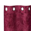 vidaXL Velvet Gordijnen 2 pcs Wijnrood 260 x 140 cm Fluweel