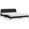 vidaXL Bedframe "Dover" kunstleer zwart 183x213 cm