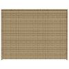 vidaXL Tuinbox 984 L poly rattan gemengd beige