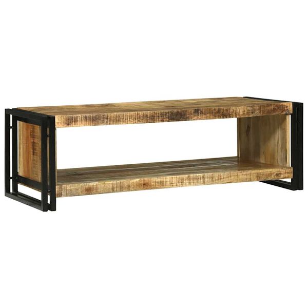 vidaXL Salontafel Bruin 120 x 50 x 38 cm Massief Mango Hout