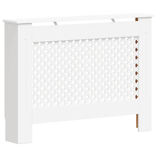 vidaXL Radiatorombouwen 2 st 112x19x81,5 cm MDF wit