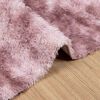 vidaXL Hoogpolig vloerkleed NAVARRA 240x340 cm polyester stoffig roze