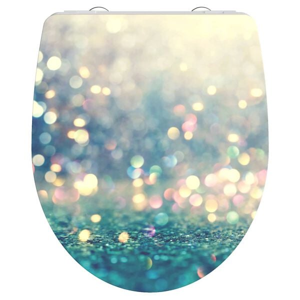 SCH&Uuml;TTE Toiletbril met soft-close MAGIC LIGHT duroplast hoogglans