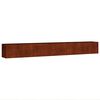 vidaXL Plantenbak verhoogd 360x40x40 cm cortenstaal