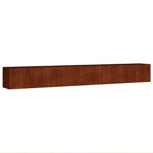 vidaXL Plantenbak verhoogd 360x40x40 cm cortenstaal