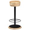 vidaXL Barstoelen 2 st massief mangohout